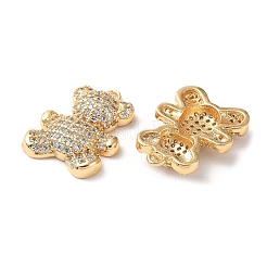 Real 18K Gold Plated Brass Micro Pave Cubic Zirconia Pendants&nbsp;KK-Q779-07G-01
