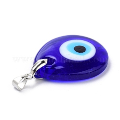 Handmade Evil Eye Lampwork Pendants&nbsp;LAMP-C001-01