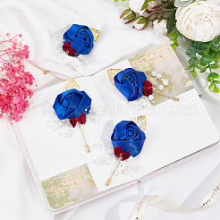 Rose Ribbon Brooch&nbsp;JEWB-WH0010-12A