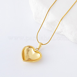 3Pcs European Style Stainless Steel Heart Pendant Necklaces for Women and Girls&nbsp;ZX5923