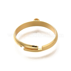 Adjustable 316 Surgical Stainless Steel Cuff Ring Settings&nbsp;STAS-F311-20G