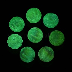 Luminous UV Plating Opaque Acrylic Beads&nbsp;OACR-Q204-15