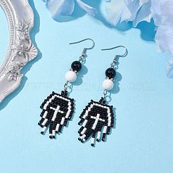 304 Stainless Steel Dangle Earring&nbsp;EJEW-MZ00193