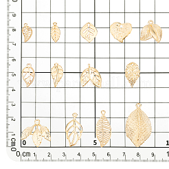 52Pcs 13 Style Alloy Pendants&nbsp;FIND-PH0005-51