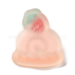 Translucent Resin Imitation Food Decoden Cabochons&nbsp;RESI-H147-01M
