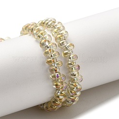 Electroplate Glass Beads Strands&nbsp;EGLA-J033-A-M