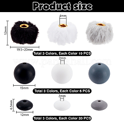 DIY Beads Making Finding Kit&nbsp;DIY-PH0032-87