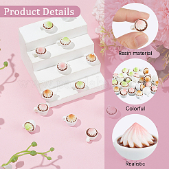 30Pcs 3 Colors Mini Coffee Cup Resin Display Decorations&nbsp;DJEW-SC0001-24