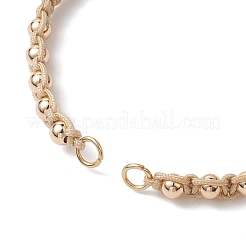 Polyester Braided Bead Bracelet Making&nbsp;AJEW-JB01250-03