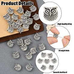 30Pcs Tibetan Style Alloy Beads&nbsp;TIBEP-YW0002-10