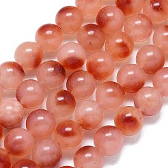 Natural Malaysia Jade Beads Strands&nbsp;G-B165-C01-14mm