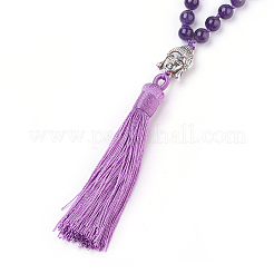 Tassel Pendant Necklaces&nbsp;NJEW-P191-A05