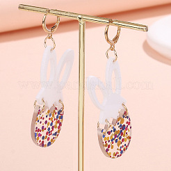 Acrylic Hoop Earrings&nbsp;FS-WG346C1-01
