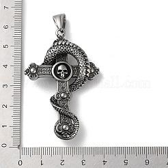 304 Stainless Steel Big Pendants&nbsp;STAS-L223-10AS