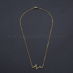 201 Stainless Steel Pendant Necklaces&nbsp;NJEW-S105-JN524-2