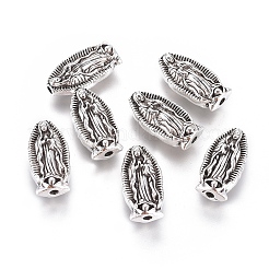 Tibetan Style Alloy Beads&nbsp;PALLOY-E569-02AS