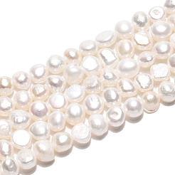 Natural Cultured Freshwater Pearl Beads Strands&nbsp;PEAR-N027-02B