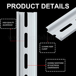 Aluminum Guiding Track Bracket&nbsp;FIND-WH0400-47