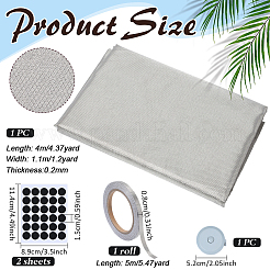 2Bags Nylon Self Adhesive Hook and Loop Fastener Stickers&nbsp;DIY-BC0017-68