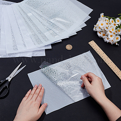 24Pcs 2 Colors Glass Hotfix Rhinestone&nbsp;DIY-NB0016-25A