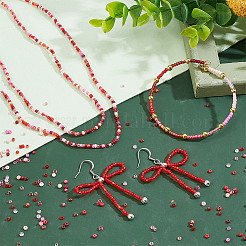 180G 15 Style Glass Seed Beads&nbsp;SEED-AR0001-16