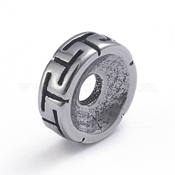 Retro 304 Stainless Steel Spacer Beads&nbsp;STAS-L243-040AS