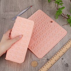 2Pcs Square Silicone Hot Mats for Hot Dishes&nbsp;AJEW-GF0008-26C