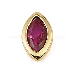 Brass Pave Cubic Zirconia Cabochons&nbsp;CU-CBA30E8-02G