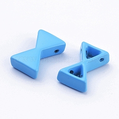 Spray Painted Alloy Multi-Strand Links&nbsp;PALLOY-G268-K-049