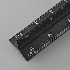 Aluminum Alloy Three Edge Ruler&nbsp;AJEW-WH0248-367