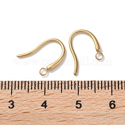 304 Stainless Steel Ear Wire&nbsp;STAS-L022-384G