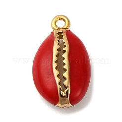 Brass Enamel Pendants&nbsp;KK-I276-24G