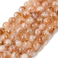 Heated Natural Citrine Bead Strands&nbsp;G-P466-01C-02