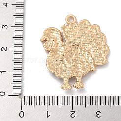 Alloy Enamel Pendants&nbsp;ENAM-A008-31KCG-01