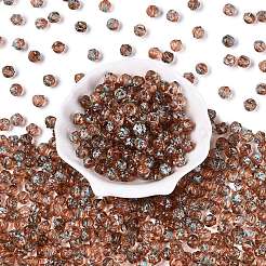 Picasso Transparent Glass Beads&nbsp;SEED-Q039-04I