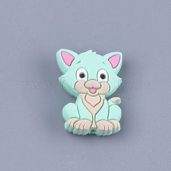 Food Grade Eco-Friendly Silicone Focal Beads&nbsp;SIL-T052-02A