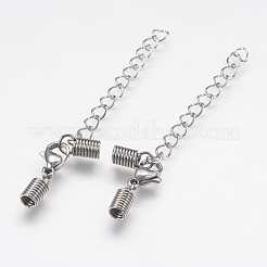 Tarnish Resistant 304 Stainless Steel Chain Extender&nbsp;STAS-K166-15P-D