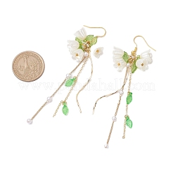 Flower Acrylic Dangle Earrings&nbsp;EJEW-JE05881