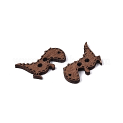 2-Hole Dinosaur Wood Buttons&nbsp;BUTT-Q046-05B