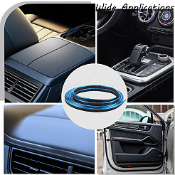 Self Adhesive PVC Car Interior Moulding Trim&nbsp;AJEW-WH20042-42C