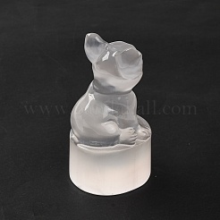 Natural Selenite Figurines&nbsp;DJEW-Q006-01B