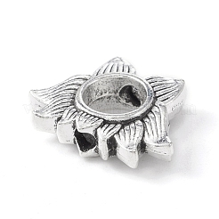 Tibetan Style Alloy Bead Frame&nbsp;TIBE-WH0002-10AS