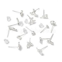 2 Pairs Alloy Stud Earrings for Women&nbsp;EJEW-FS0001-27K