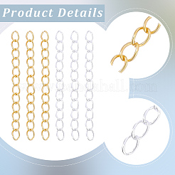 100Pcs 2 Colors Zinc Alloy Chain Extender&nbsp;FIND-BM0001-77
