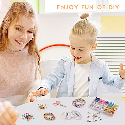 DIY Evil Eye Bracelet Making Kit&nbsp;DIY-TA0004-41