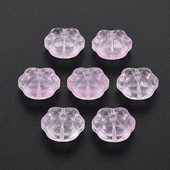 Transparent Baking Paint Glass Beads&nbsp;LS-GLAA-S190-021-A03