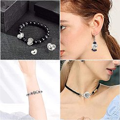 60Pcs 12 Styles Tibetan Style Alloy Beads&nbsp;FIND-CJ0002-28B