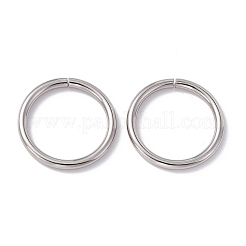 Non-Tarnish 304 Stainless Steel Open Jump Rings&nbsp;STAS-C040-01G-P