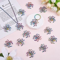 25Pcs Halloween Alloy Pendant Rhinestone Settings&nbsp;FIND-SZ0003-32