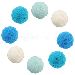 40Pcs 4 Colors Wool Felt Balls&nbsp;DIY-SC0029-40E